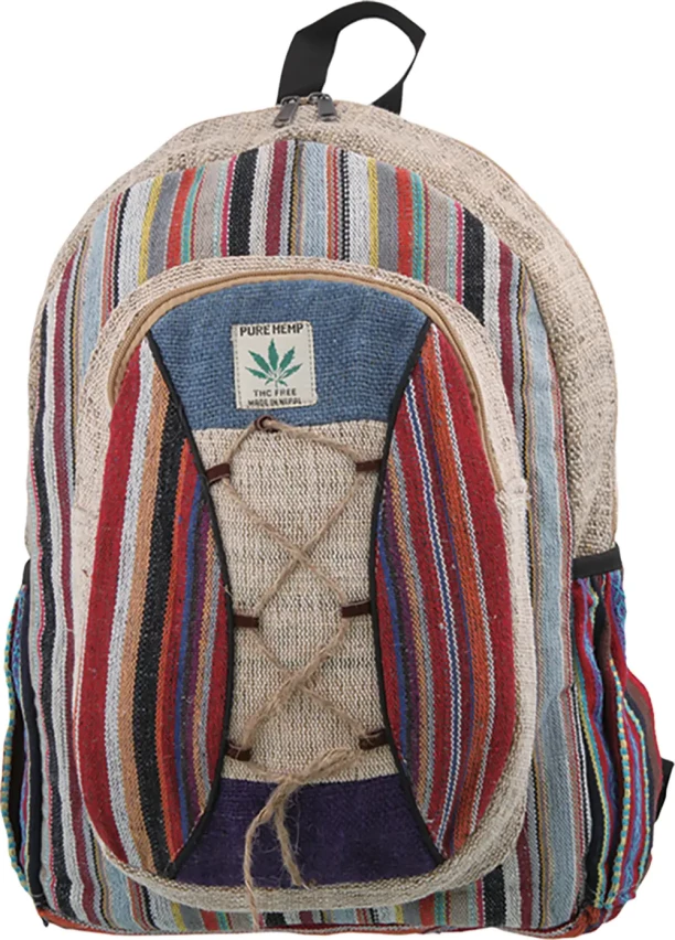 Wholesale Hemp Backpacks 12 Pcs.